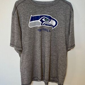 Seattle Seahawks T-shirt.  NFL team apparel. TX3 Cool.  Size 2XL.